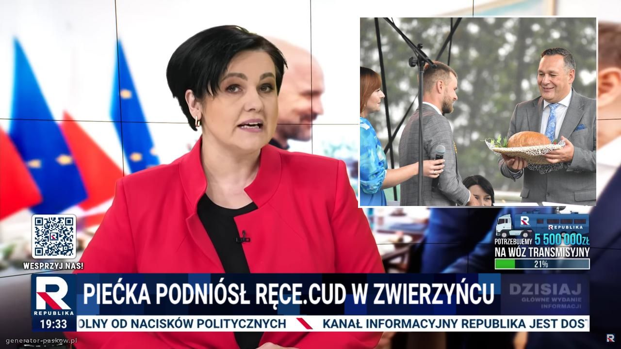 Piećka podniósł ręce.Cud w zwierzyńcu