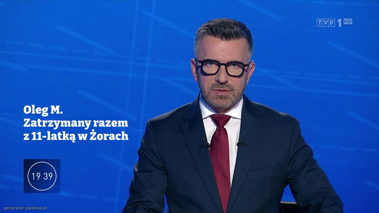 Oleg M. Zatrzymany razem z 11-latką w Żorach