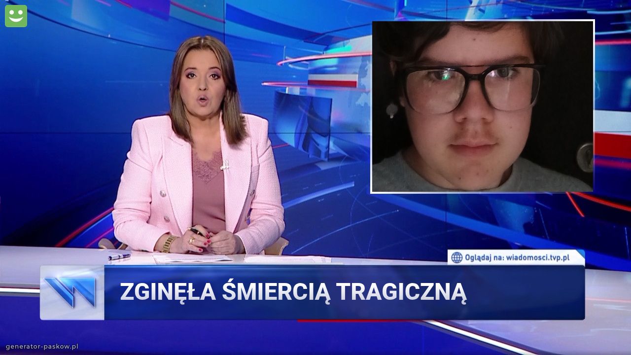 Zginęła śmiercią tragiczną