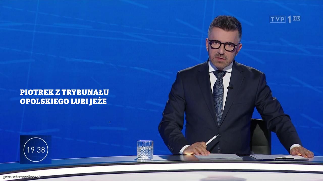 PIOTREK Z TRYBUNAŁU OPOLSKIEGO LUBI JEŻE