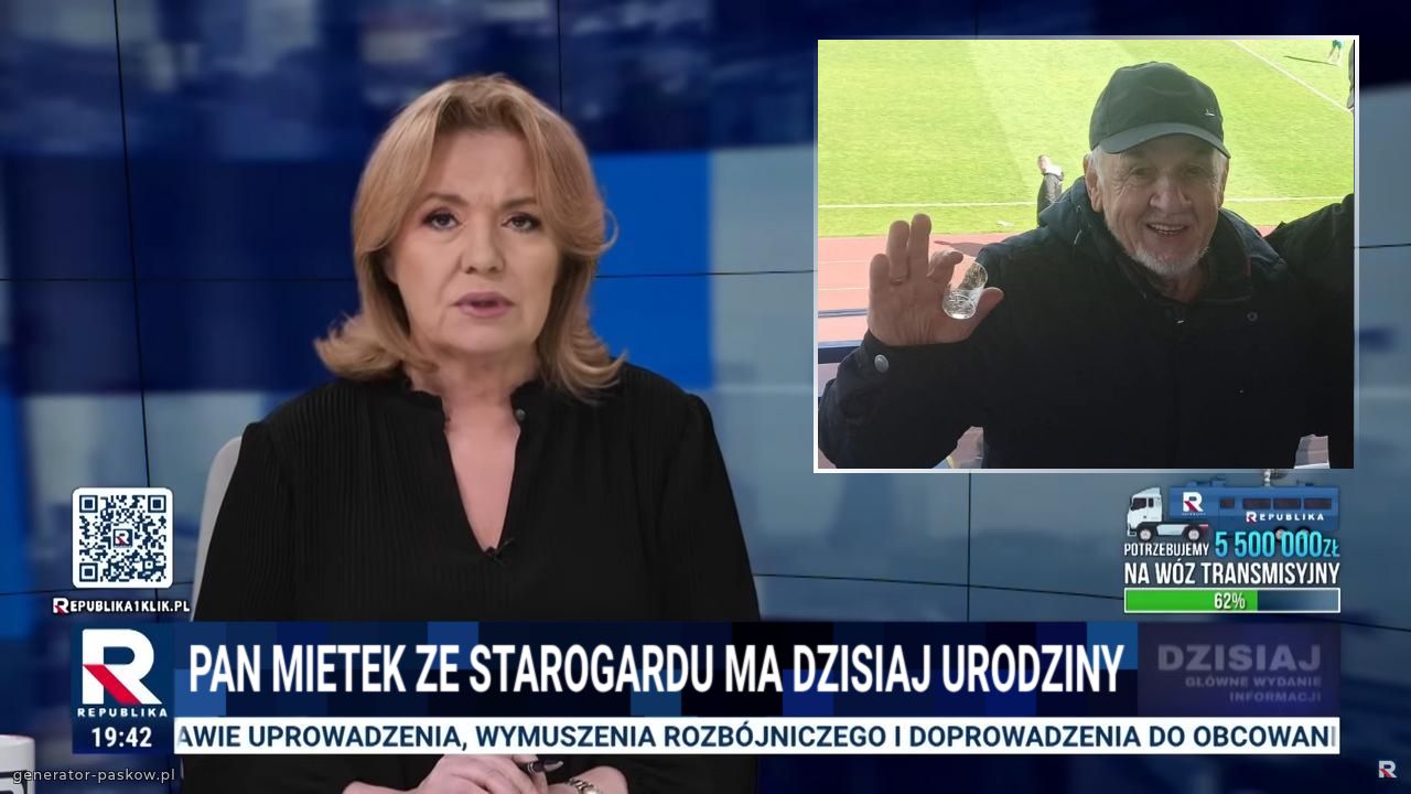 Pan mietek ze Starogardu ma dzisiaj urodziny