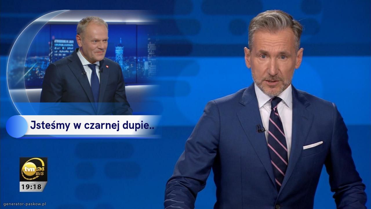 Jsteśmy w czarnej dupie..
