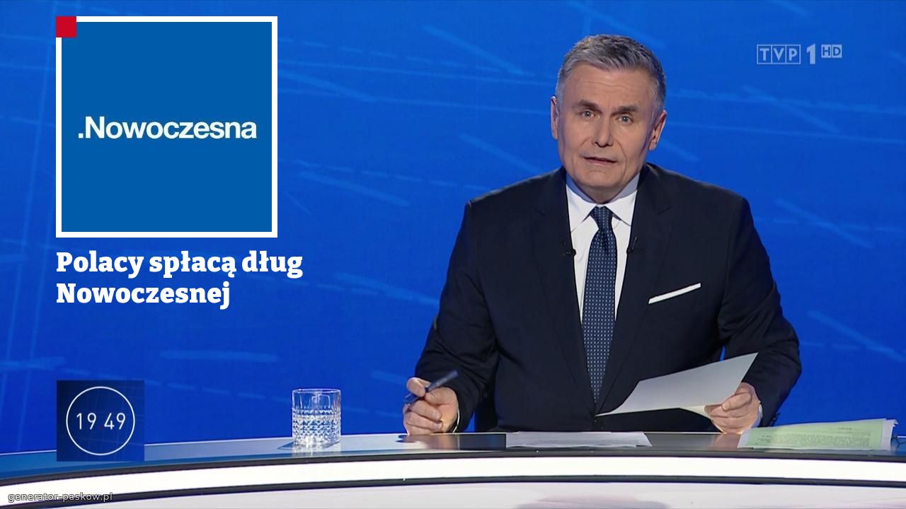 Polacy spłacą dług Nowoczesnej