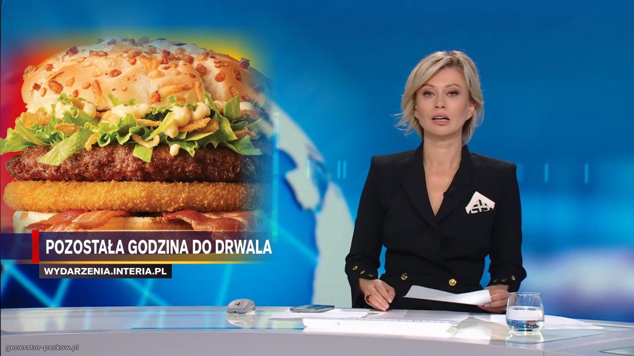 Pozostała godzina do drwala