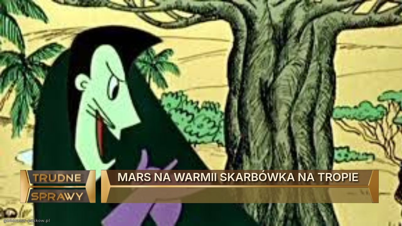MARS NA WARMII SKARBÓWKA NA TROPIE 
