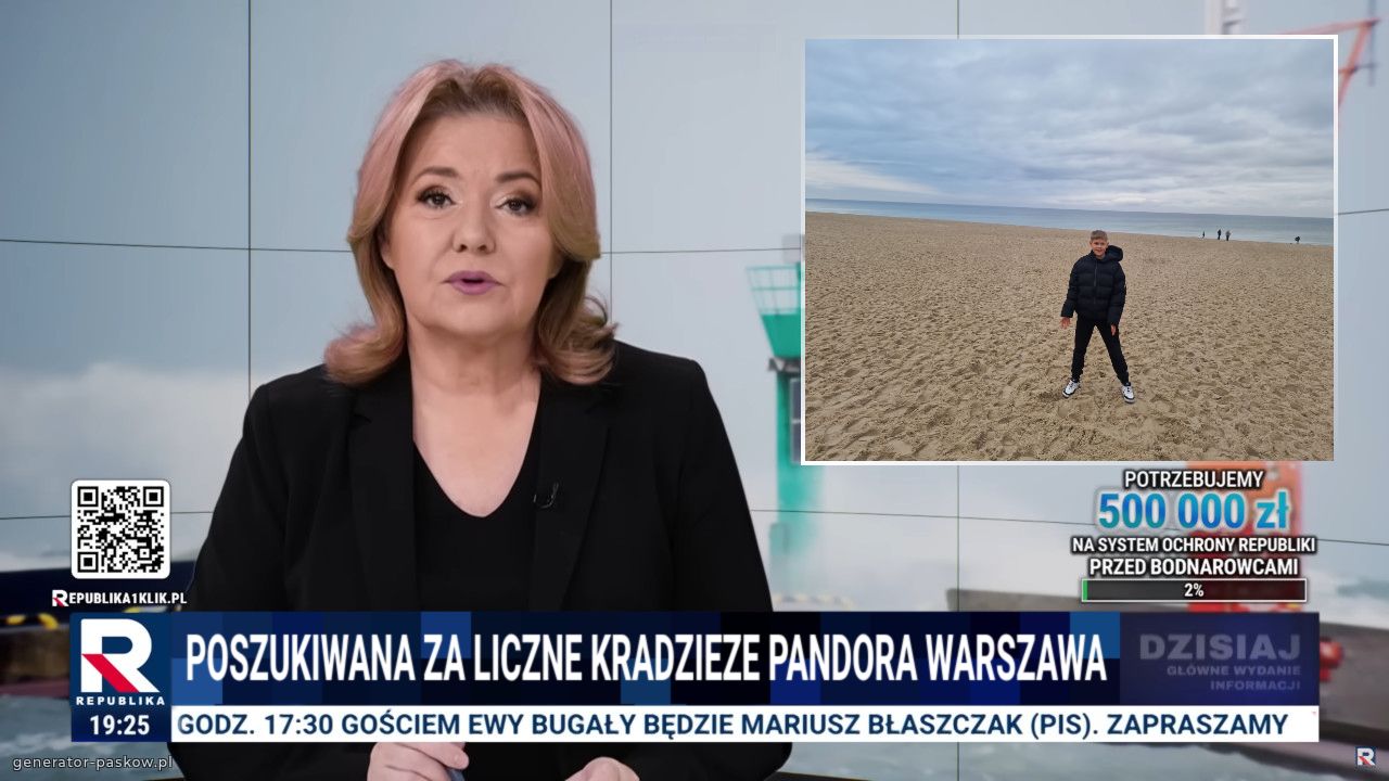 Poszukiwana za liczne kradzieze pandora warszawa