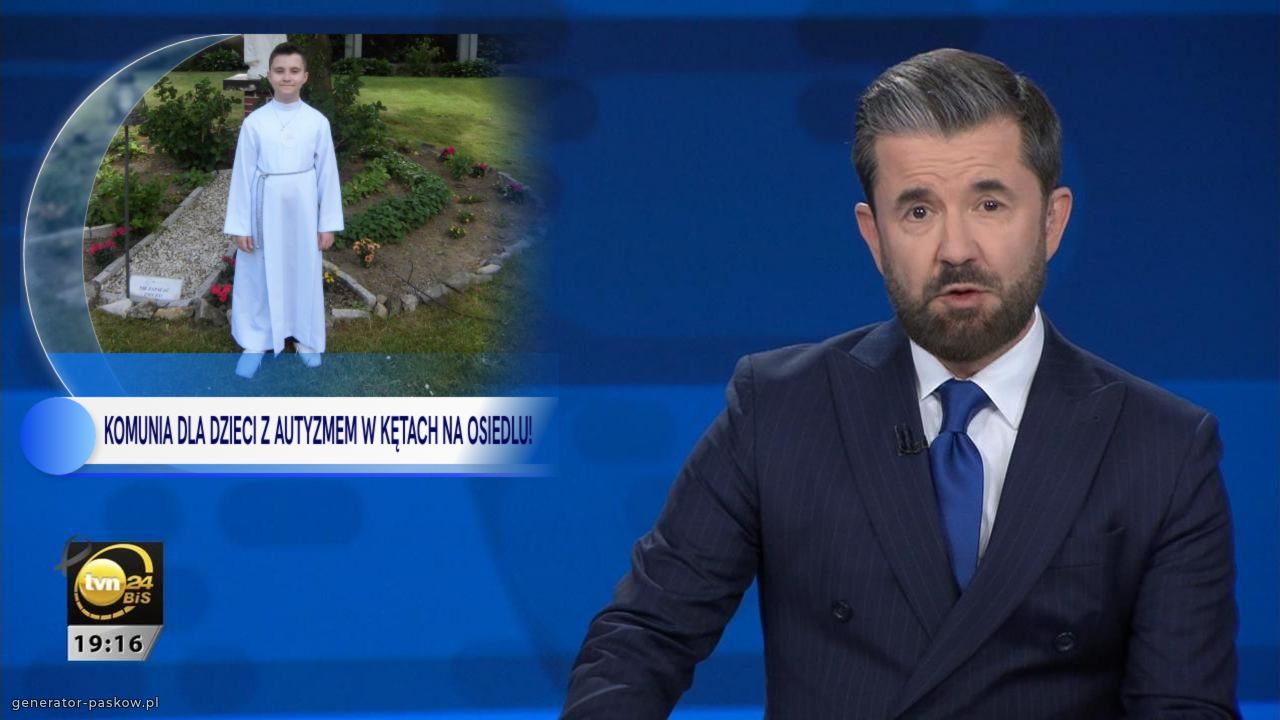 KOMUNIA DLA DZIECI Z AUTYZMEM W KĘTACH NA OSIEDLU!