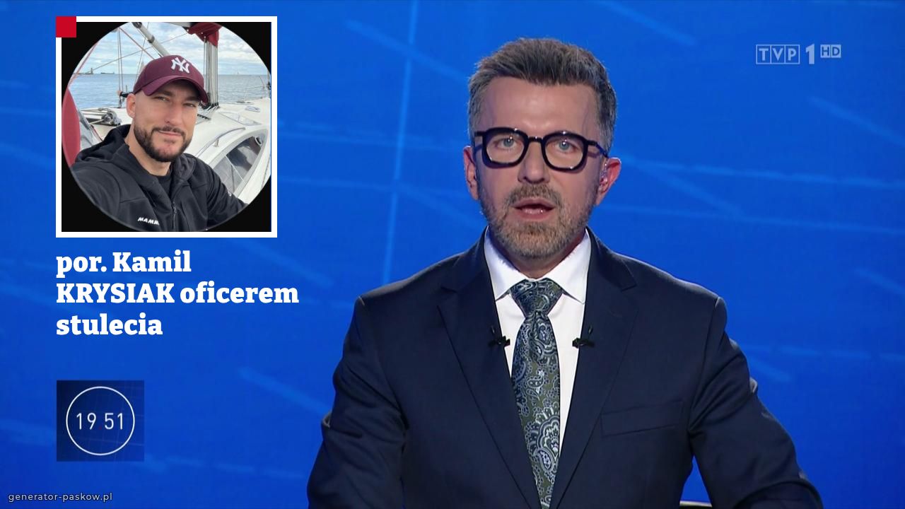 por. Kamil KRYSIAK oficerem stulecia