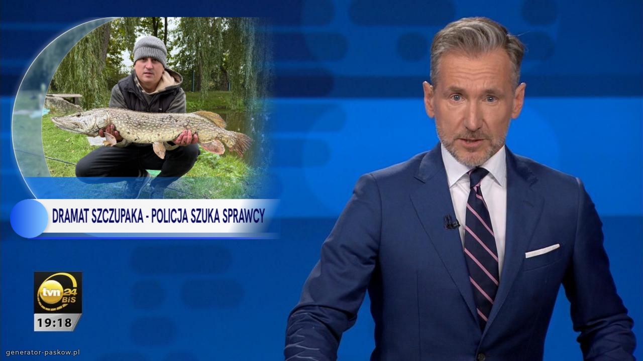 DRAMAT SZCZUPAKA - POLICJA SZUKA SPRAWCY 