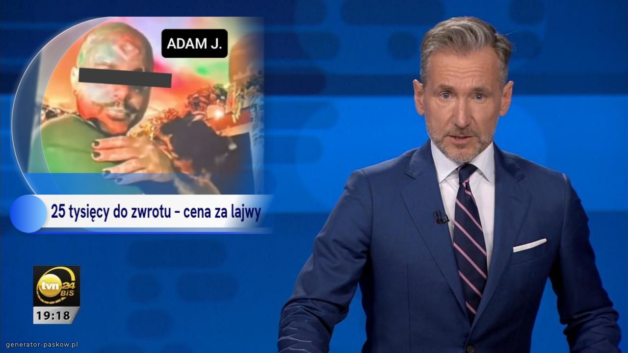 25 tysięcy do zwrotu – cena za lajwy