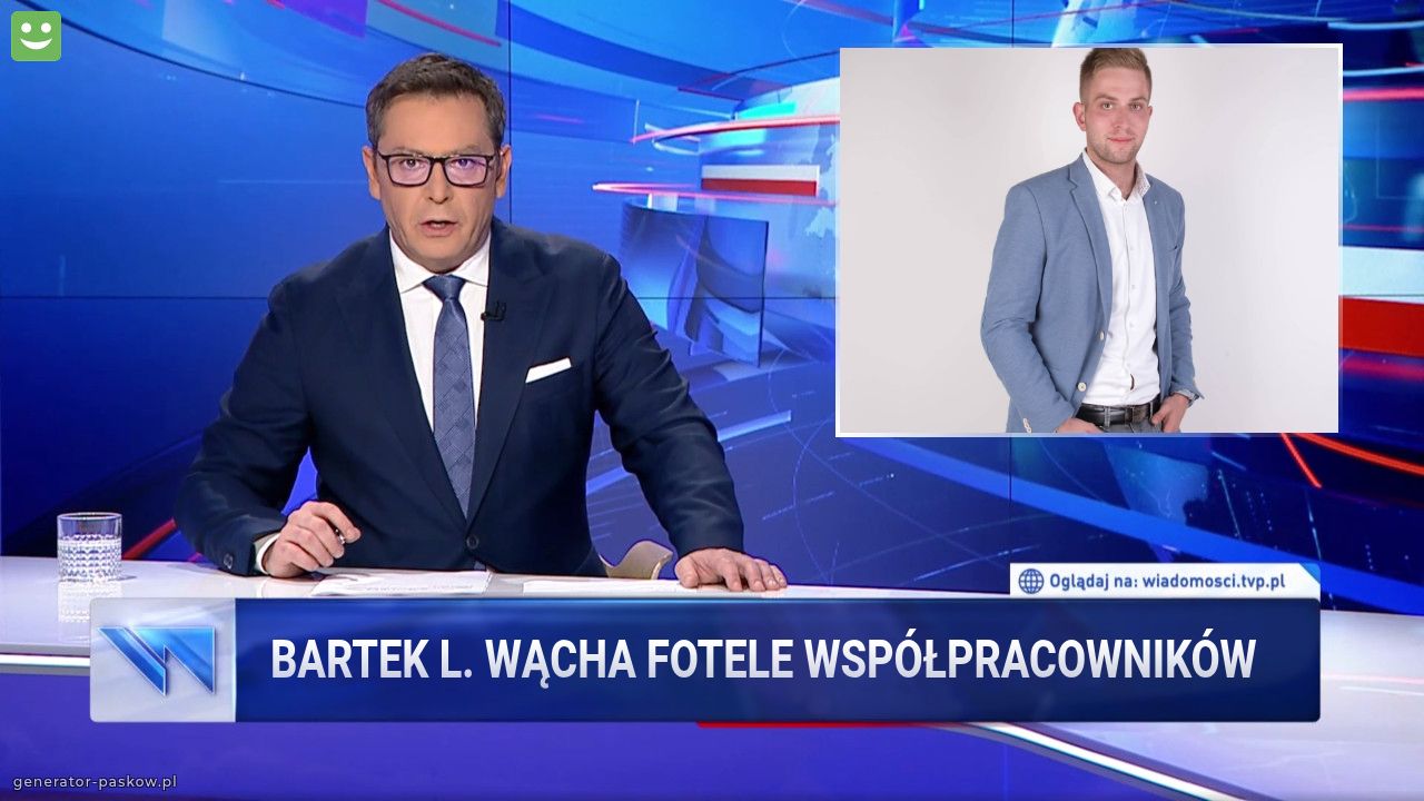 Bartek l. Wącha fotele współpracowników 