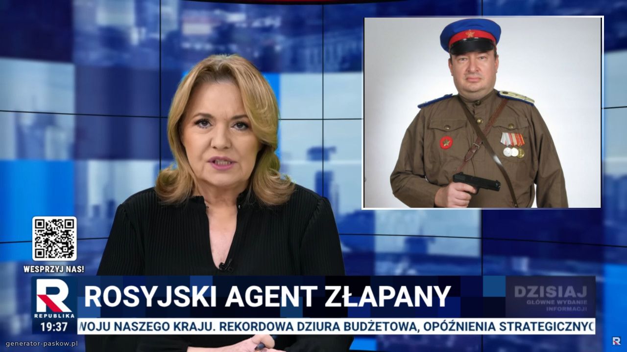 Rosyjski agent złapany