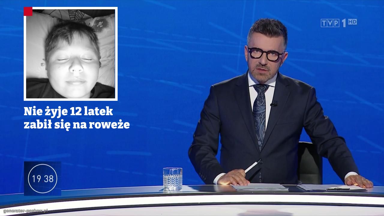 Nie żyje 12 latek zabił się na roweże 