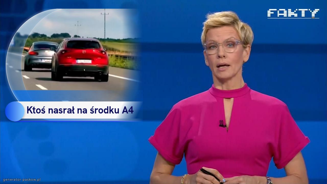 Ktoś nasrał na środku A4 