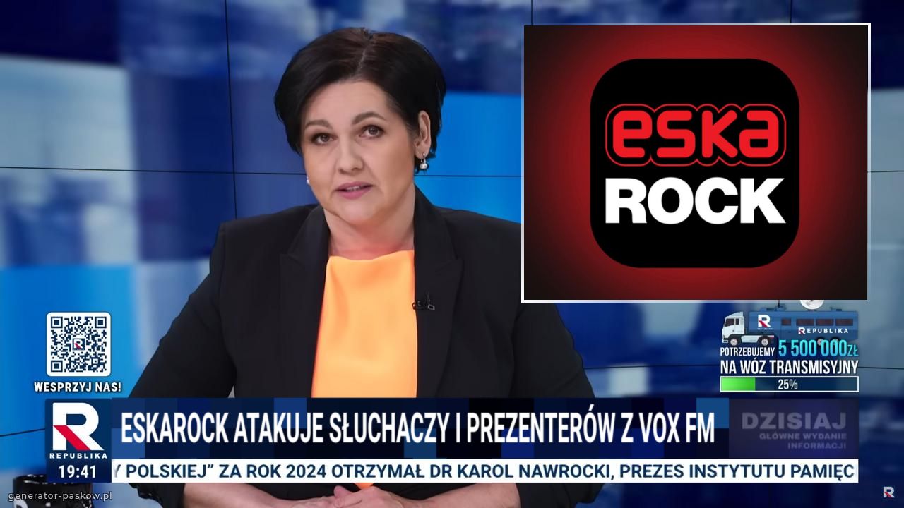 ESKAROCK Atakuje słuchaczy i prezenterów z VOX FM 