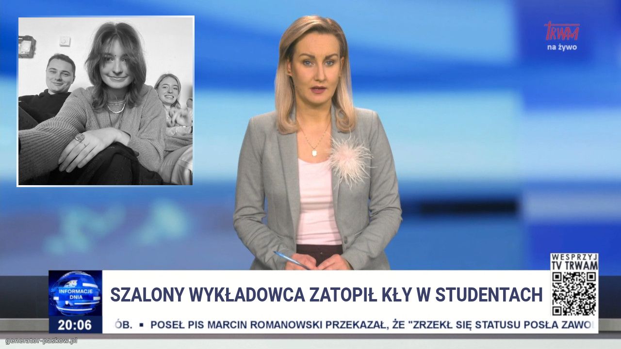 SZALONY WYKŁADOWCA ZATOPIŁ KŁY W STUDENTACH
