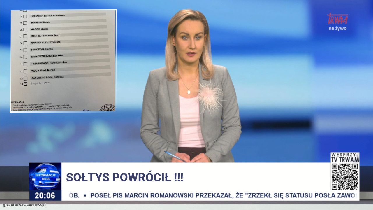 Sołtys powrócił !!!