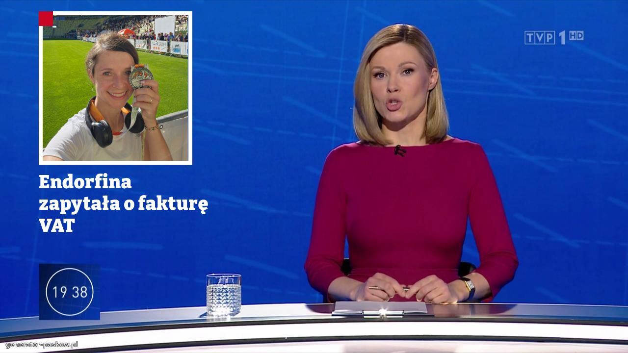 Endorfina zapytała o fakturę VAT