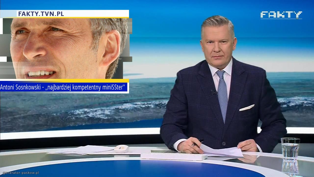 Antoni Sosnkowski - ,,najbardziej kompetentny miniSSter''