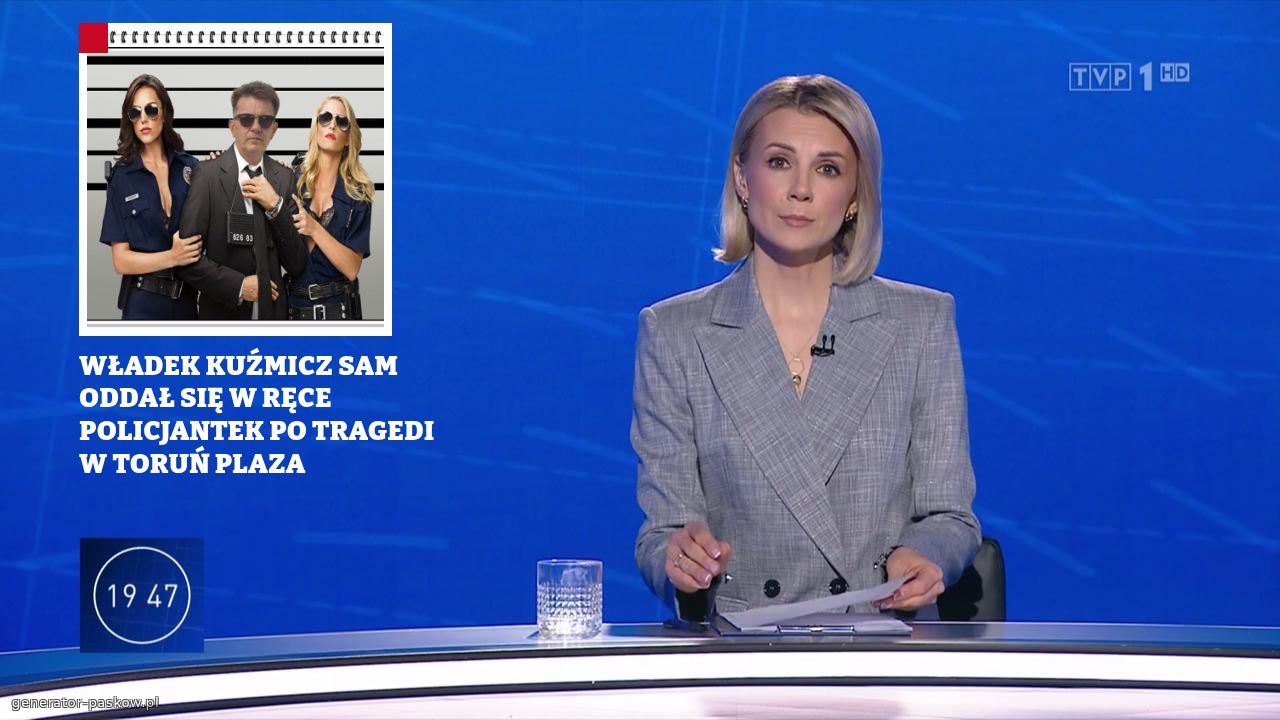 WŁADEK KUŹMICZ SAM ODDAŁ SIĘ W RĘCE POLICJANTEK PO TRAGEDI W TORUŃ PLAZA