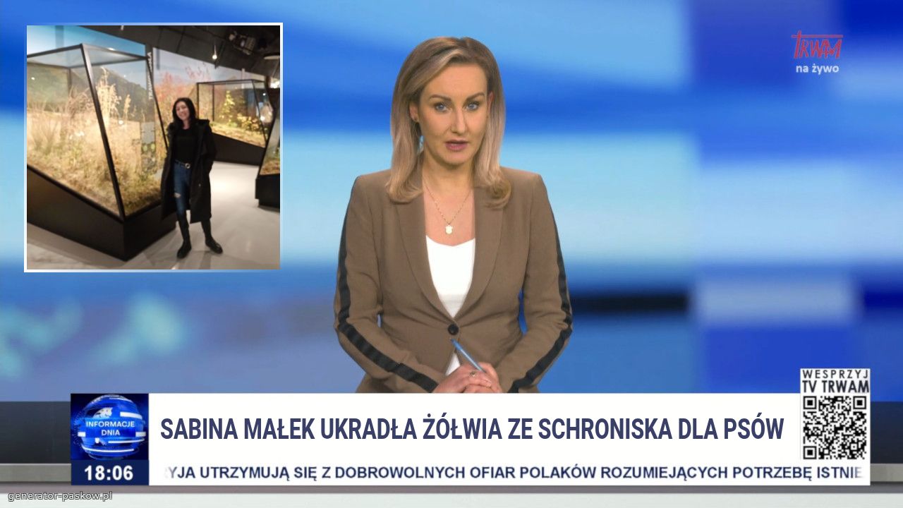 Sabina Małek ukradła żółwia ze schroniska dla psów 