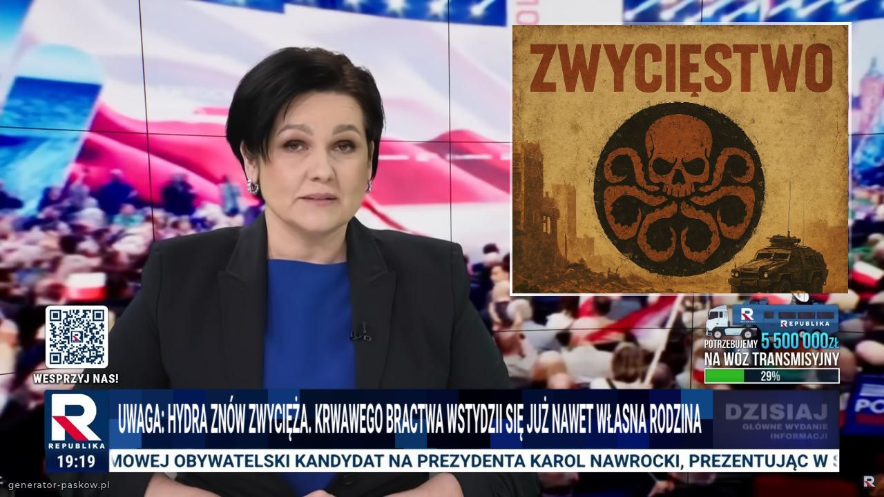 UWAGA: HYDRA ZNÓW ZWYCIĘŻA. KRWAWEGO BRACTWA WSTYDZII SIĘ JUŻ NAWET WŁASNA RODZINA 