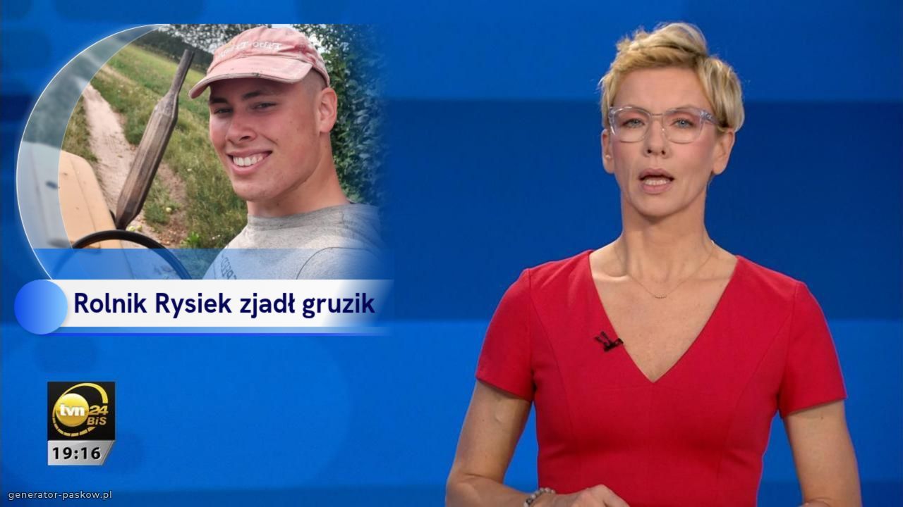 Rolnik Rysiek zjadł gruzik