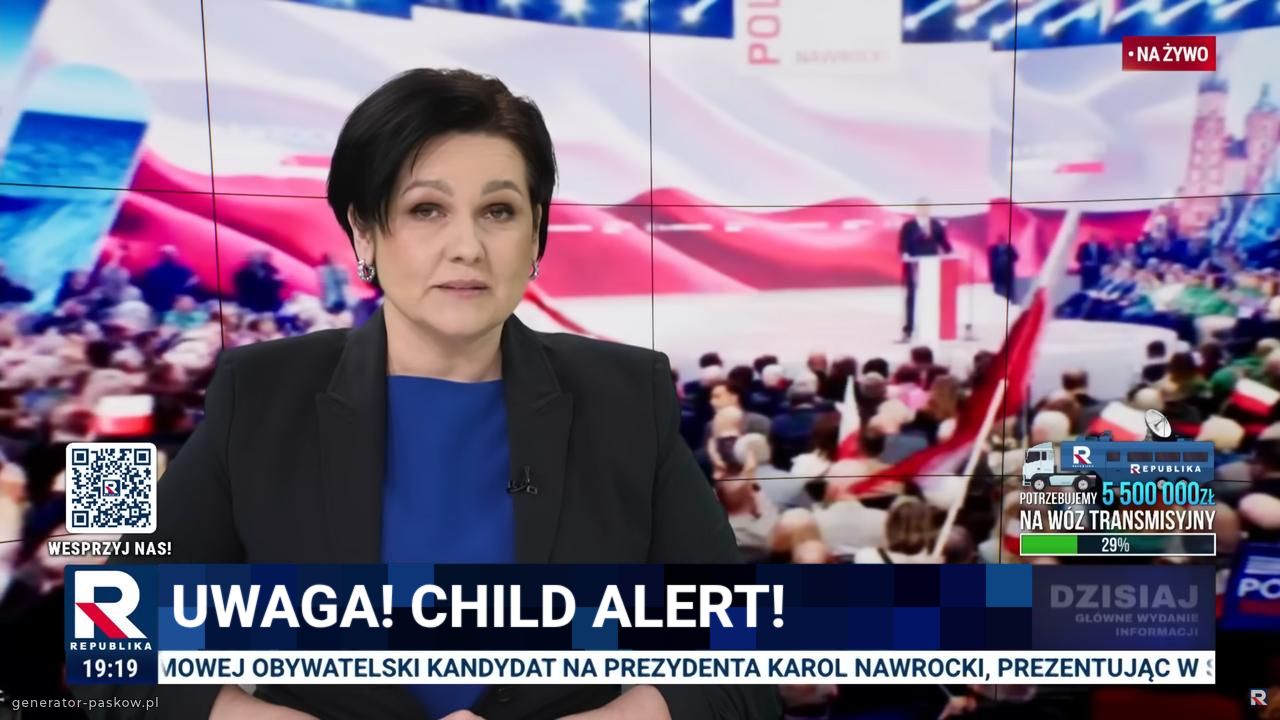 UWAGA! CHILD ALERT!