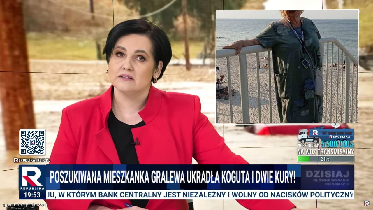 Poszukiwana mieszkanka gralewa ukradła koguta i dwie kury! 