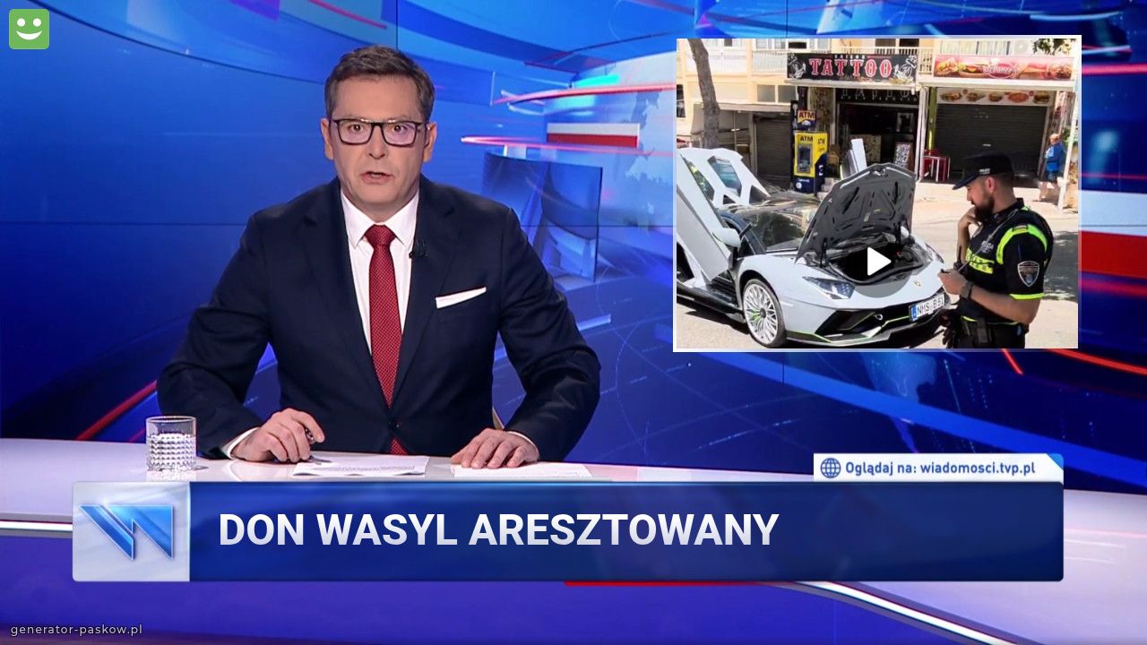 Don wasyl aresztowany 