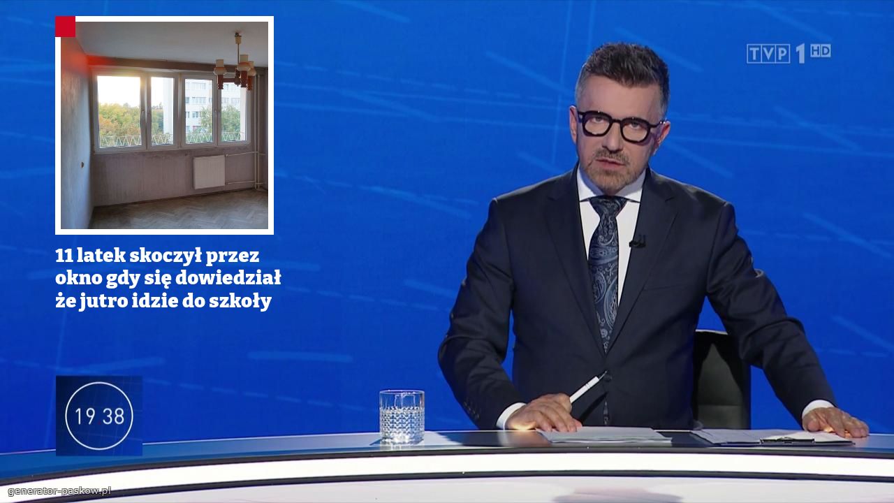 11 latek skoczył przez okno gdy się dowiedział że jutro idzie do szkoły