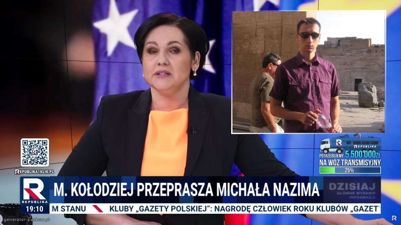 M. Kołodziej przeprasza Michała nazima