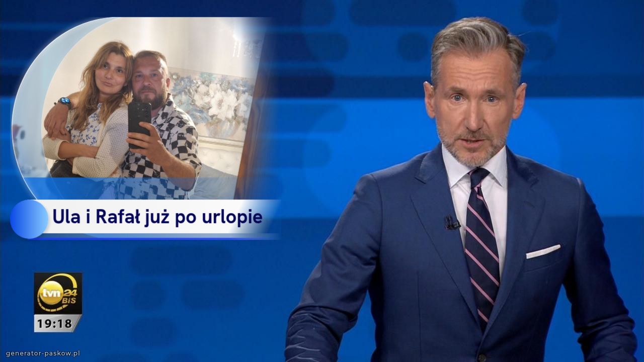 Ula i Rafał już po urlopie 