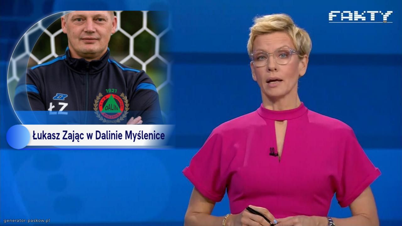 Łukasz Zając w Dalinie Myślenice 