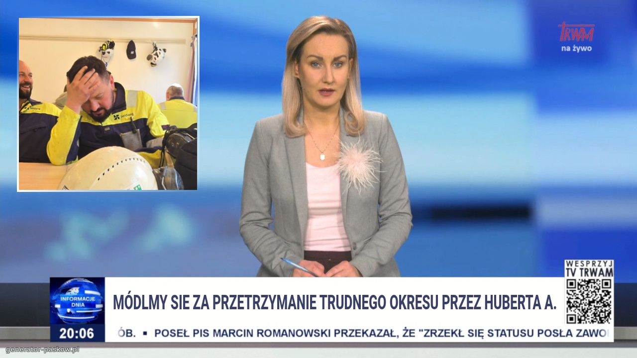 módlmy sie za przetrzymanie trudnego okresu przez huberta a.