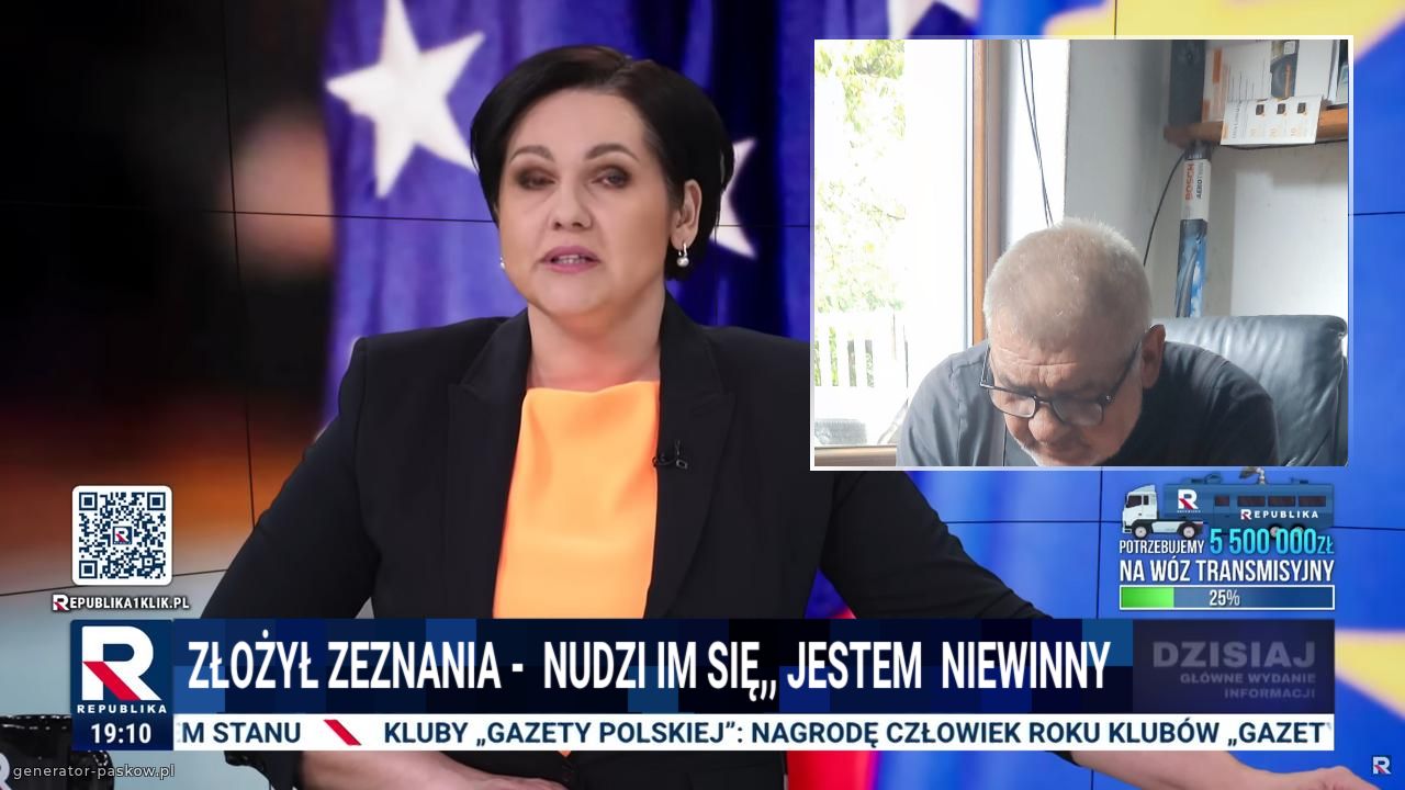 Złożył zeznania -  NUdzi im SIĘ,, Jestem  niewinny 