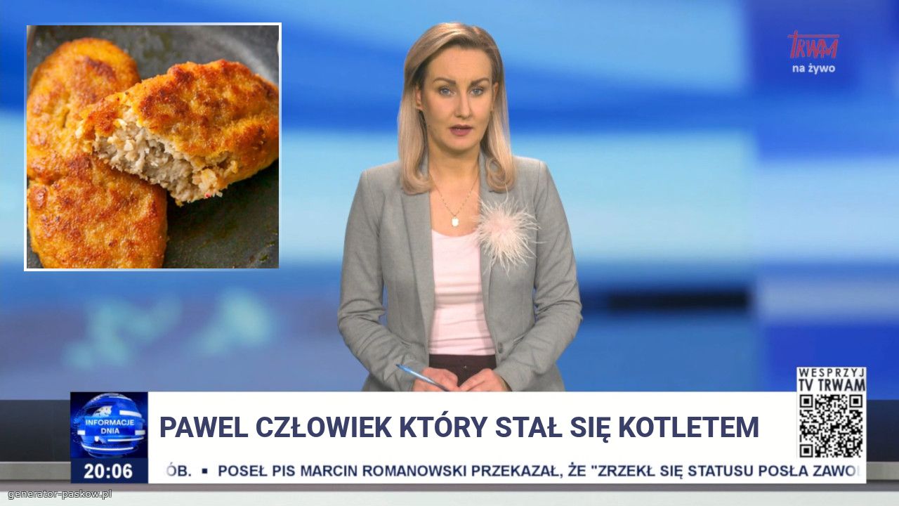 Pawel człowiek który stał Się kotletem 