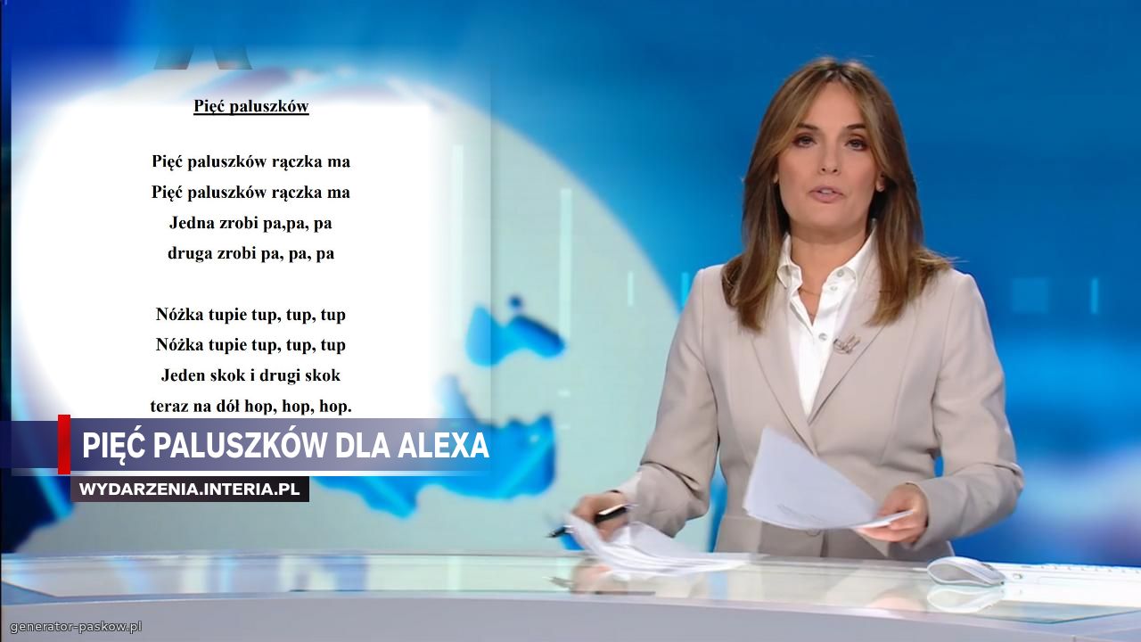 Pięć PALUSZKÓW Dla Alexa