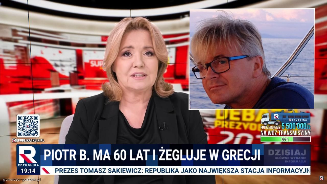 PIOTR B. MA 60 LAT I ŻEGLUJE W GRECJI