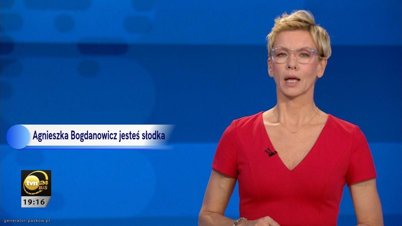 Agnieszka Bogdanowicz jesteś słodka 