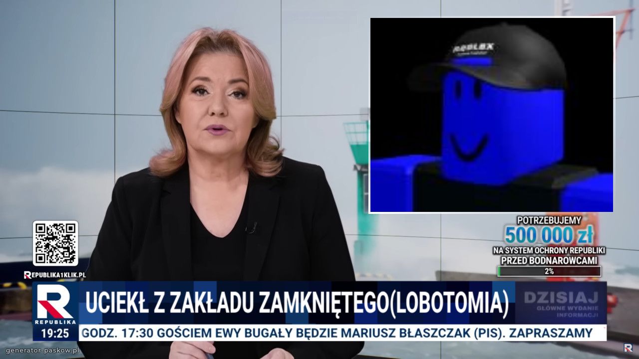 UCiekł z zakładu zamkniętego(lobotomia)