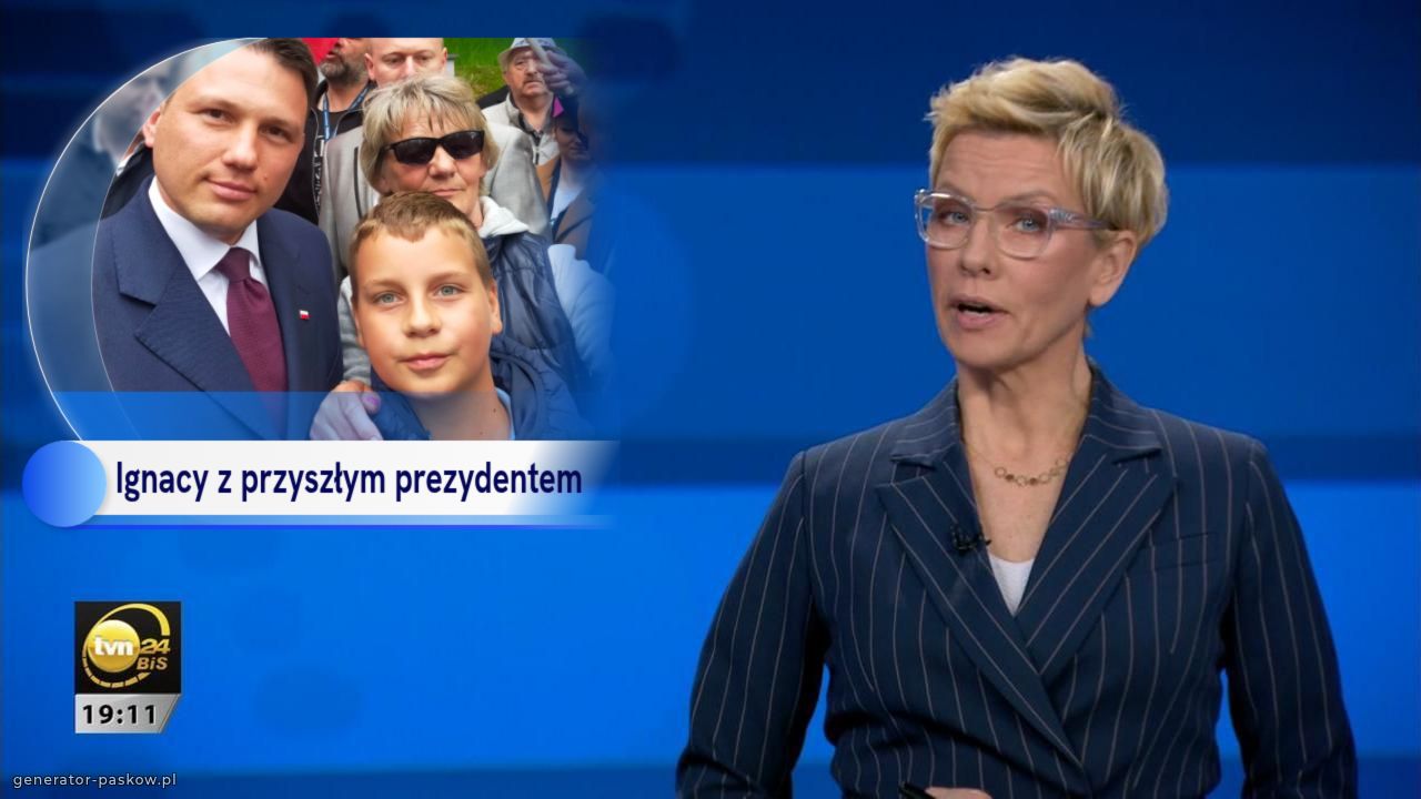 Ignacy z przyszłym prezydentem 