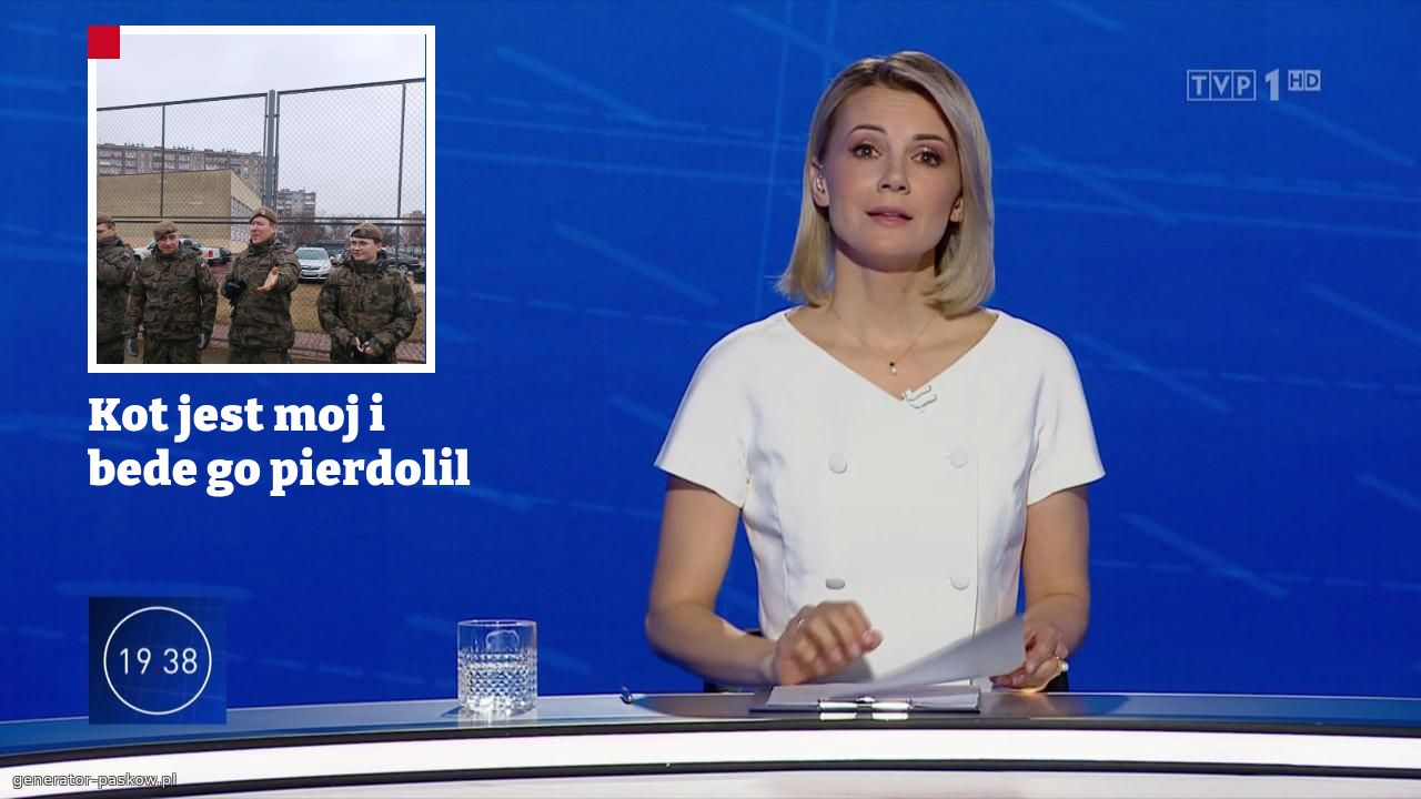 Kot jest moj i bede go pierdolil