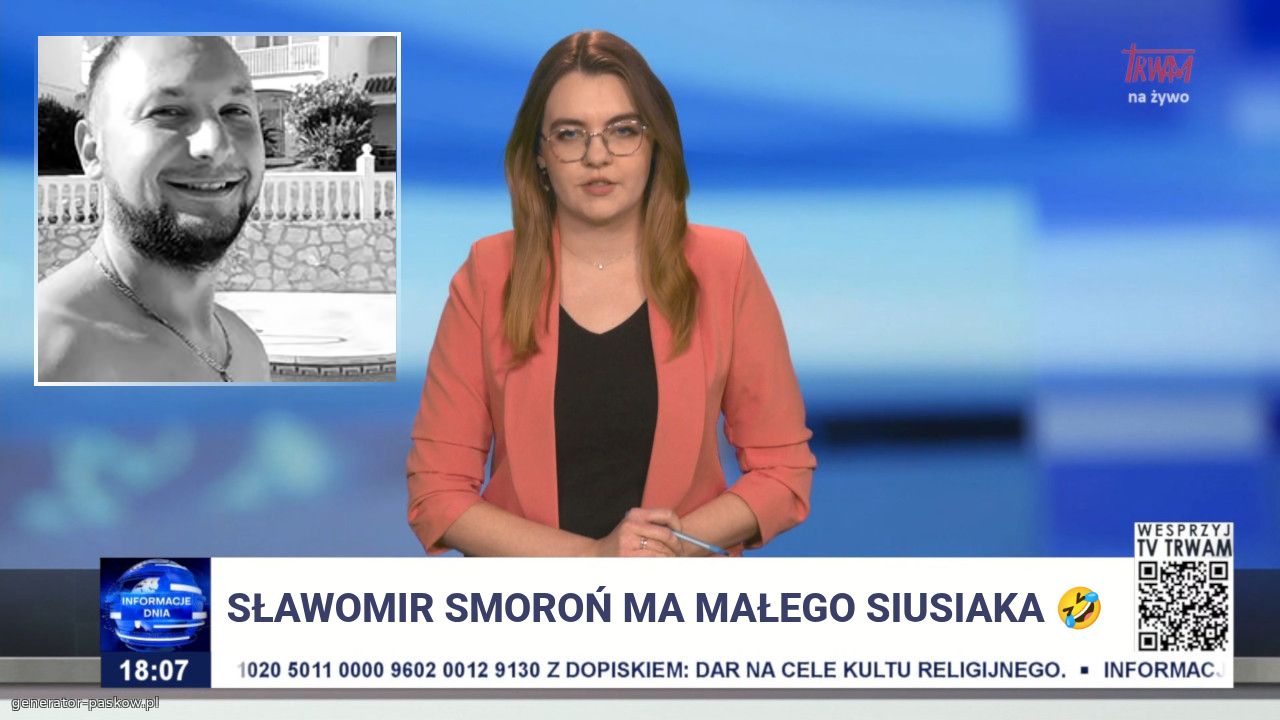 Sławomir Smoroń ma małego siusiaka 🤣