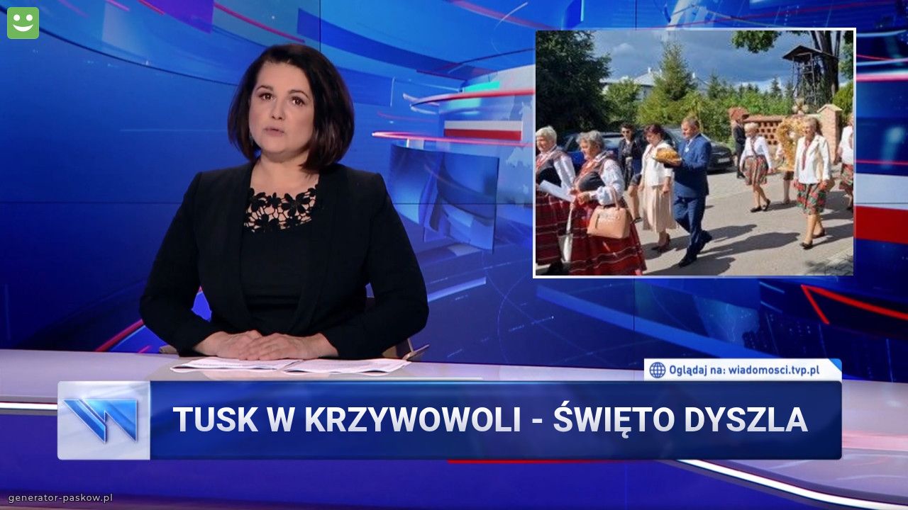 Tusk w Krzywowoli - święto dyszla