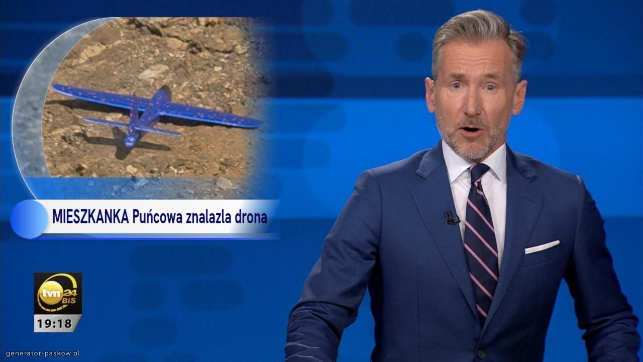 MIESZKANKA Puńcowa znalazla drona
