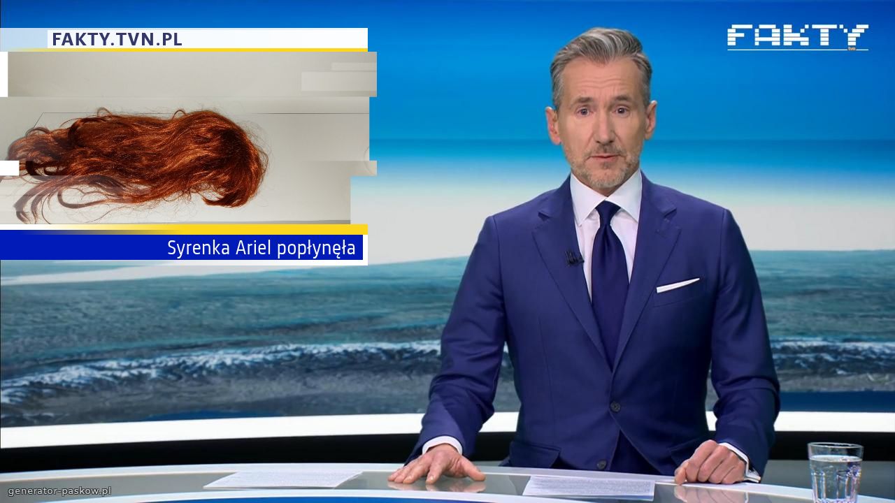 Syrenka Ariel popłynęła
