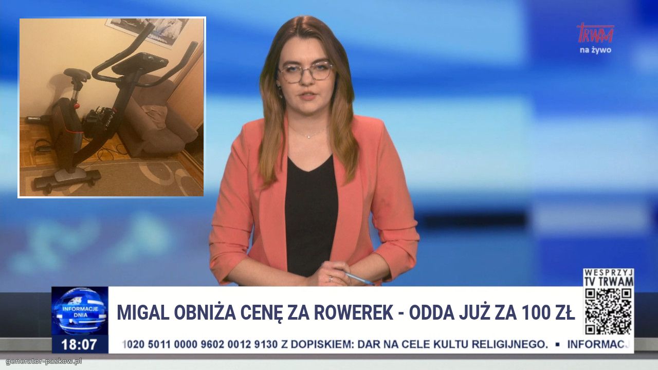 migal obniża cenę za rowerek - odda już za 100 zł