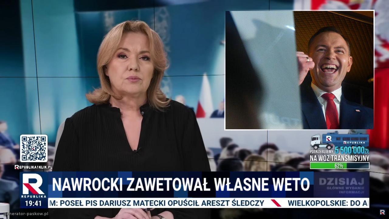 NAWROCKI ZAWETOWAŁ WŁASNE WETO