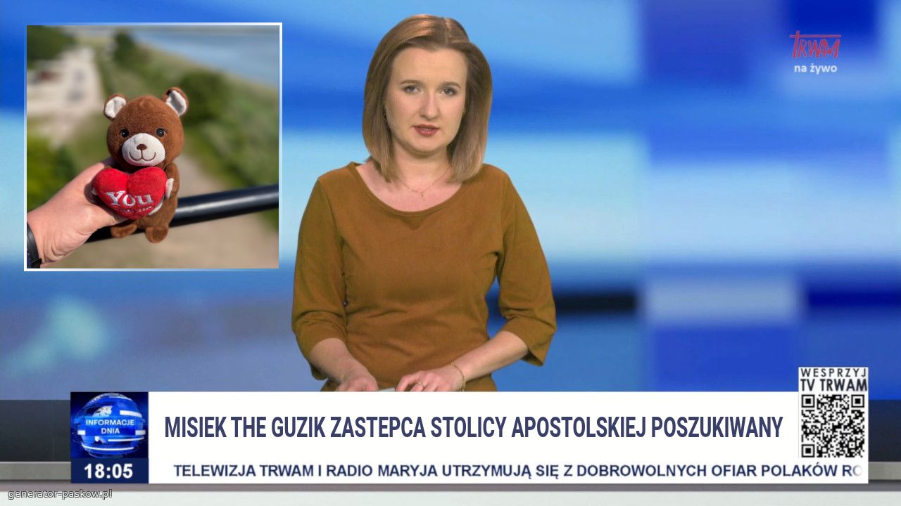  Misiek The Guzik zastepca stolicy apostolskiej poszukiwany 